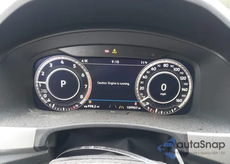 2019 Volkswagen Atlas 3.6L V6 Sel R-Line from USA, damaged, VIN 1V2RR2CA9KC52889